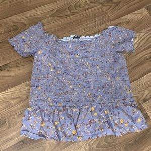 3/$18 American Eagle Smocked Off the Shoulder Tank